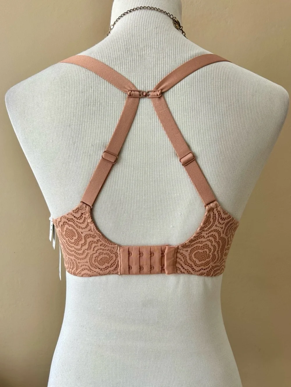 Chantelle C Jolie Comfort Convertible T-Shirt Bra Rose De Bois Size 32DD 32E NWT